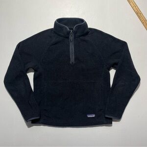 Patagonia Synchilla Black Fleece Pullover women’s small